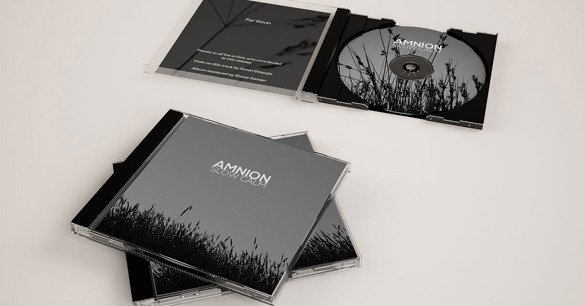 Slow Calm Disc and CD Case